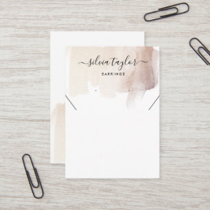 Visita Tarjeta de visualización simple minimalista del co