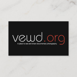 Visita Tarjeta del fotógrafo de VewdMedia
