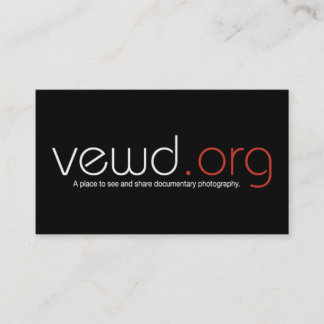 Visita Tarjeta del fotógrafo de VewdMedia