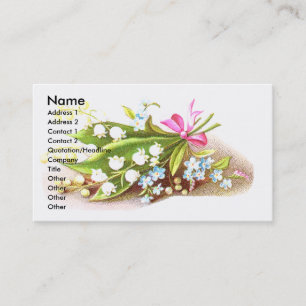 Visita Tarjeta del libro de recuerdos del Victorian del