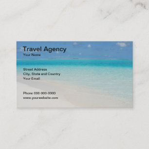 Visita Tarjeta del negocio de representación del viaje