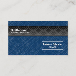 Visita Tarjeta del negocio de seguros - profesional del