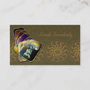 Visita Tarjeta del negocio o del perfil de Tarot