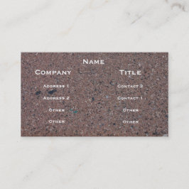 Visita Tarjeta del perfil de la imagen del asfalto