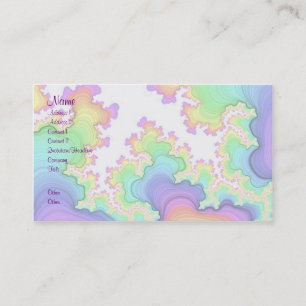 Visita Tarjeta del perfil de los fractales de la libélul