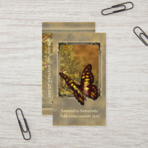 Visita Tarjeta del perfil del ilustracion de la mariposa