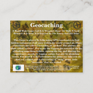 Visita Tarjeta del rastro de Geocaching - cerca: WV
