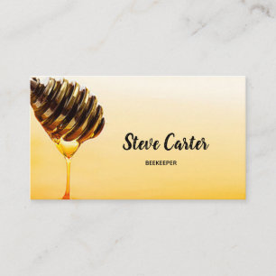 Visita Tarjeta del vendedor de la miel del granjero de la