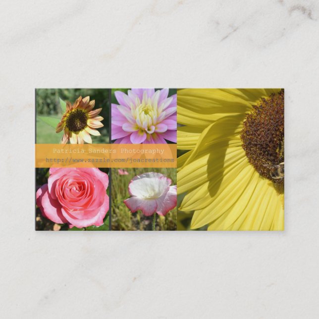 Visita Tarjeta del Web site de Joacreations (Anverso)