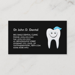 Visita Tarjeta dental de negocios dental dental dental co