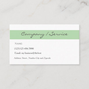 Visita tarjeta editable de servicios de camping