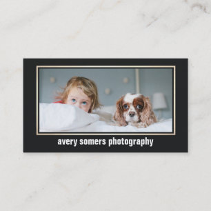 Visita Tarjeta fotográfica de fotógrafo profesional