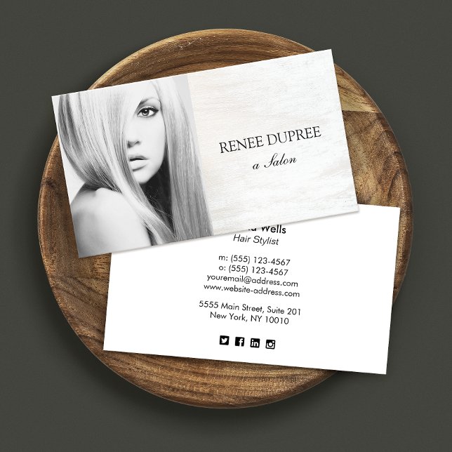 Visita Tarjeta fotográfica de Salón de Madera Blanca (Subido por el creador)