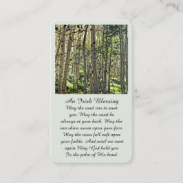 Visita Tarjeta funeraria de la Celebración de la Vida Ima