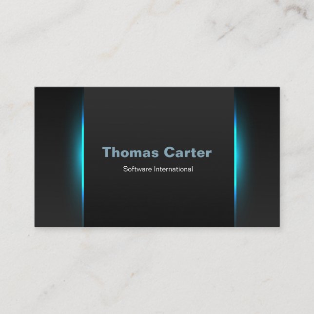 Visita Tarjeta internacional de programador de software (Anverso)