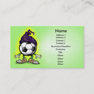 Visita Tarjeta Mago de Fútbol
