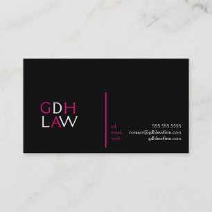 Visita Tarjeta profesional de abogados de abogados de la