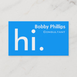 Visita tarjeta profesional de consultores