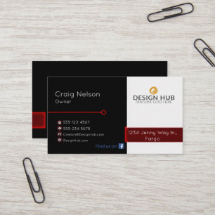 Visita Tarjeta profesional de diseño