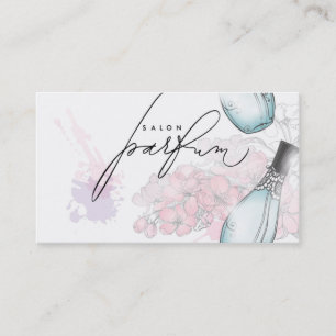 Visita Tarjeta profesional de la fragancia de la belleza