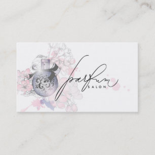 Visita Tarjeta profesional de la fragancia de la belleza