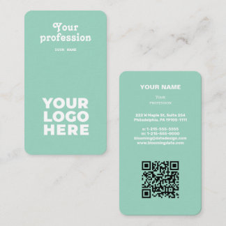 Visita Tarjeta profesional de negocios moderna para empre