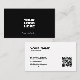 Visita Tarjeta profesional de negocios moderna para empre