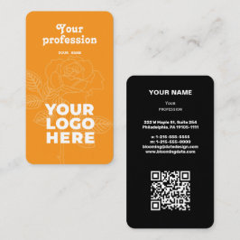 Visita Tarjeta profesional de negocios moderna para empre