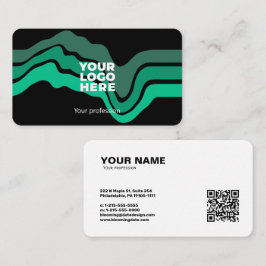 Visita Tarjeta profesional de negocios moderna para empre