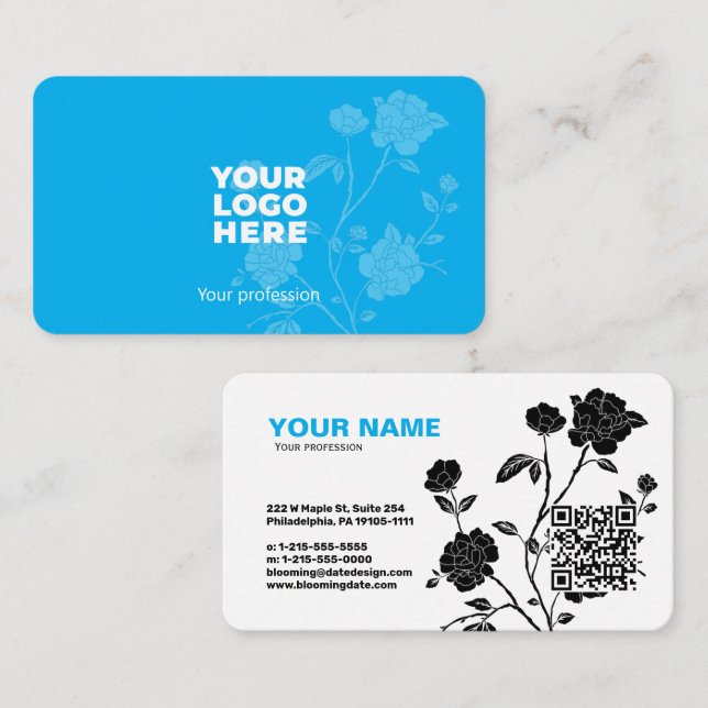 Visita Tarjeta profesional de negocios moderna para empre (Anverso / Reverso)