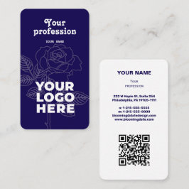 Visita Tarjeta profesional de negocios moderna para empre