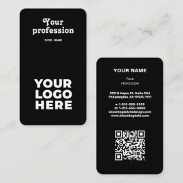 Visita Tarjeta profesional de negocios moderna para empre