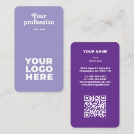 Visita Tarjeta profesional de negocios moderna para empre