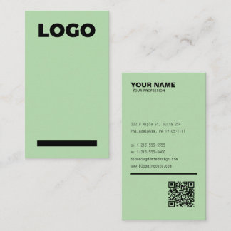 Visita Tarjeta profesional de negocios para emprendedores