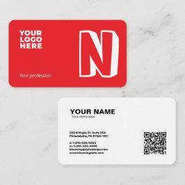 Visita Tarjeta profesional de negocios para emprendedores