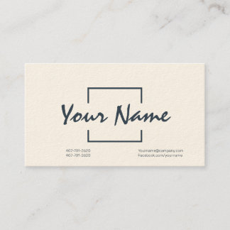 Visita Tarjeta profesional de personalizado con código de