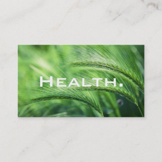 Visita Tarjeta profesional de salud - Campo natural