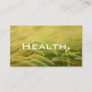 Visita Tarjeta profesional de salud - Grado natural