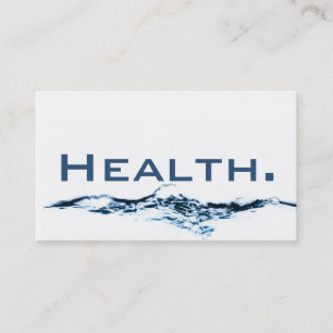 Visita Tarjeta profesional de salud - H2O Nº 1