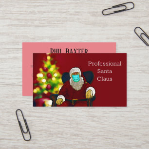 Visita Tarjeta profesional de Santa Claus