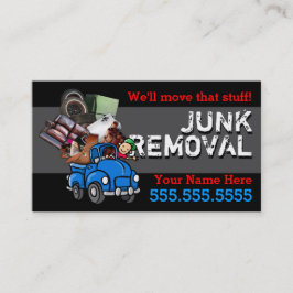 Visita Tarjeta promocional de Power Washing/Junk Hauling