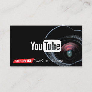 Visita Tarjeta publicitaria de canal