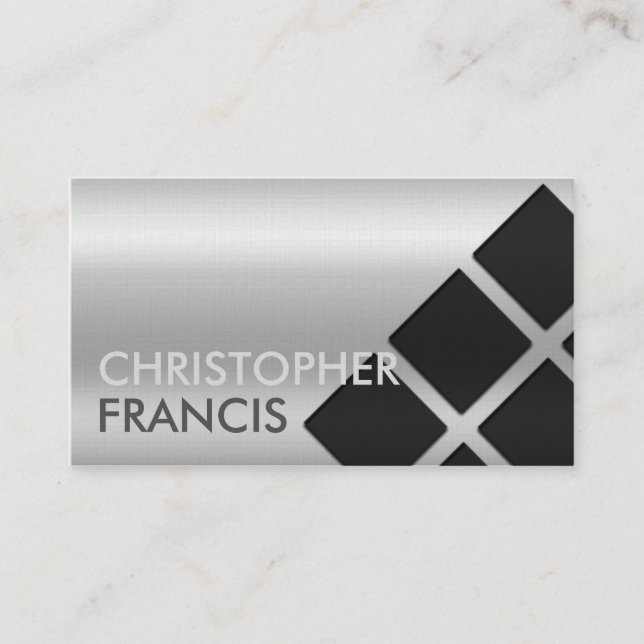 Visita Tarjeta reflexiva de plata de la pendiente con los (Anverso)