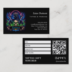 Visita Tarjeta regalo de tatuaje