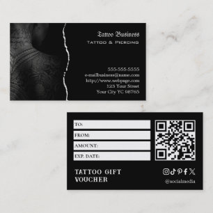 Visita Tarjeta regalo de tatuaje