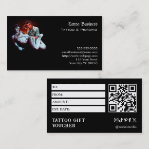 Visita Tarjeta regalo de tatuaje