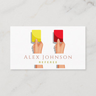 Visita Tarjeta roja amarilla juego de deportes de árbitro