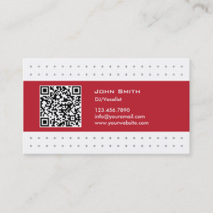 Visita Tarjeta roja de la industria musical de DJ de la