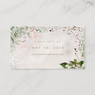 Visita Tarjeta RSVP en línea para Boda de Whisper y Rubo