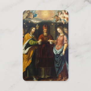 Visita Tarjeta Sagrada de la Oración de Compromiso de Cur